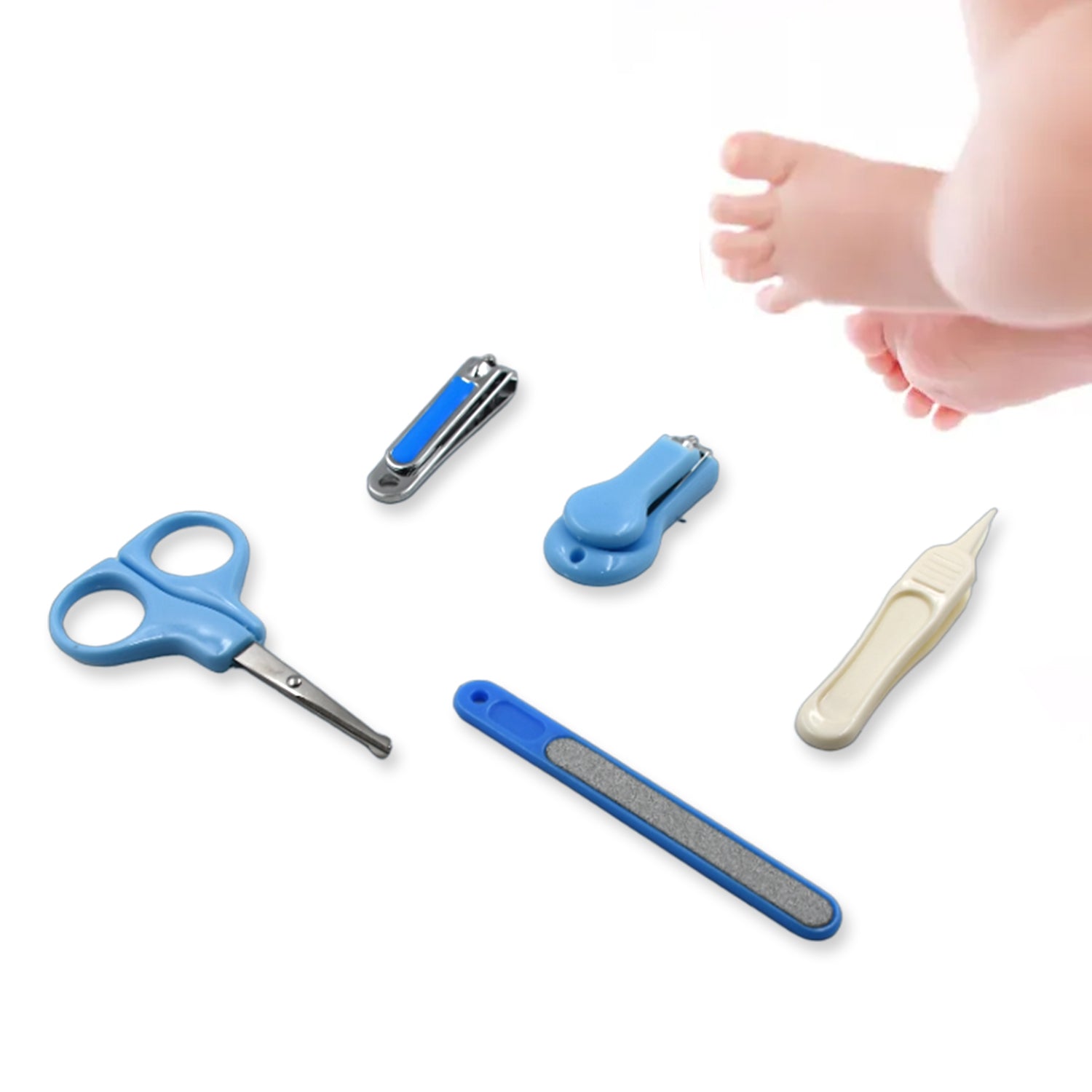 6887 Baby Care Baby Nail Clipper, Scissor, Tweezer and Nail Cleaning Sets, The Best Baby Shower Gift for Baby Girl and Baby Boy (5 Pc Set) 6887 Baby Care Baby Nail Clipper, Scissor, Tweezer and Nail Cleaning Sets, The Best Baby Shower Gift for Baby Girl and Baby Boy (5 Pc Set)